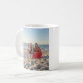 Mug de vacances familiales personnalisées - Photo  (Devant gauche)