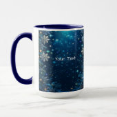 Mug de vacances Flocons de neige (Gauche)