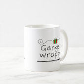Mug de vacances Gangsta Wrapper (Devant droit)