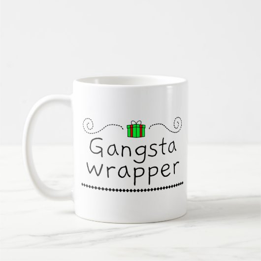 Mug de vacances Gangsta Wrapper (Gauche)
