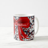 Mug de vacances Joyeux Noël (Devant droit)