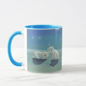 Mug de vacances Oursons polaires (Gauche)