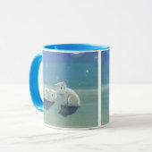 Mug de vacances Oursons polaires (Devant gauche)