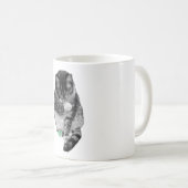 Mug de vacances Patte givré (Devant droit)