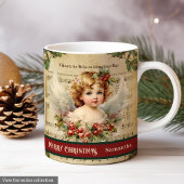 Mug de vacances personnalisé Accent de table d'ang