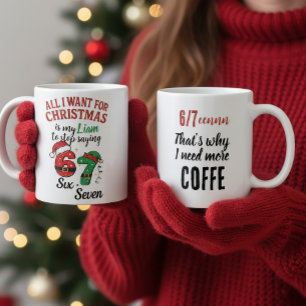 Mug de vacances personnalisé « Six Sept » pour MAM