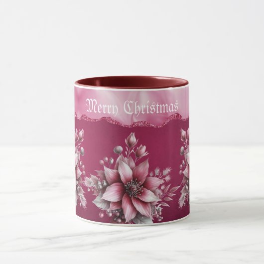 Mug de vacances rose (Centre)