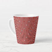 Mug de vacances rouge (Angle gauche)