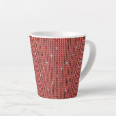 Mug de vacances rouge (Angle droit)