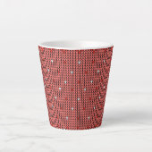 Mug de vacances rouge (Devant)
