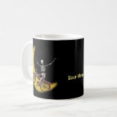 Mug de vélo de squelette (Devant gauche)