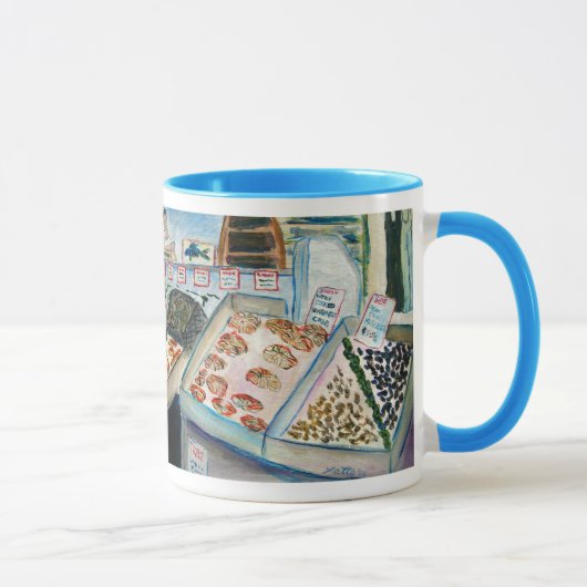 Mug de vente de fruits de mer (Pike Place Seattle) (Droite)