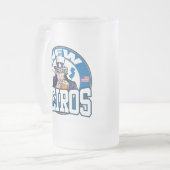 Mug de verre congelé NewZeiros (Devant gauche)