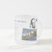 Mug de verre décongelé : Alice appelle Bob (Devant droit)