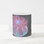 Mug de verre du carnaval fractal (Devant gauche)