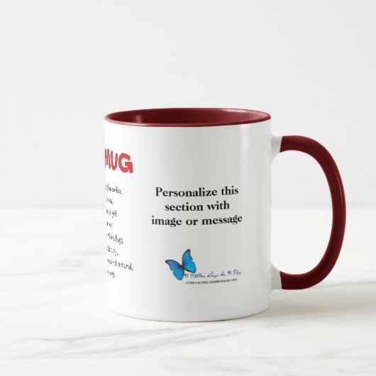 Mug De vers C million d'étreintes (Droite)