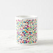 Mug de vers colorés