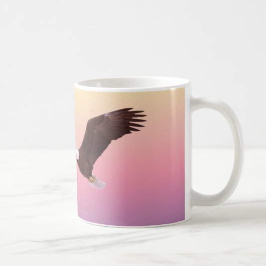 Mug de verset biblique chrétien Aigle (Droite)