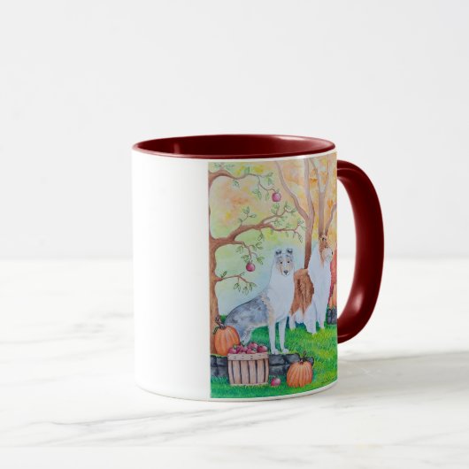 Mug de vibes d'automne (Devant droit)