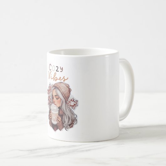 Mug de vibes douillettes (Devant droit)