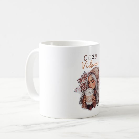 Mug de vibes douillettes (Devant gauche)