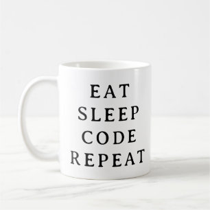 Mug de vie du programmeur - Manger le code du somm