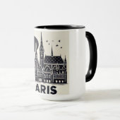 Mug de ville - Paris, France (Devant droit)