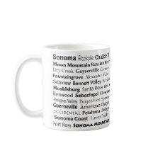 Mug de vin de Napa & Sonoma