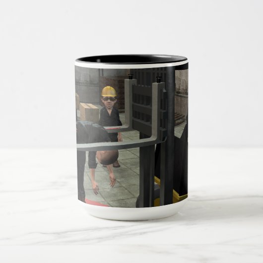 Mug de violation de sécurité (Centre)