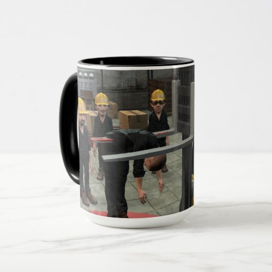 Mug de violation de sécurité (Devant gauche)