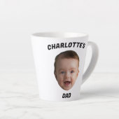 Mug de visage de bébé personnalisé, Mug de nouveau (Angle droit)