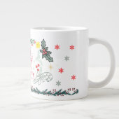 Mug de vœux de fête de Noël (Droite)