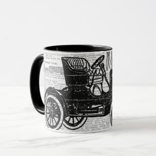 Mug de voiture antique