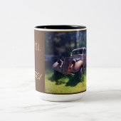 Mug de voiture classique vintage (Centre)