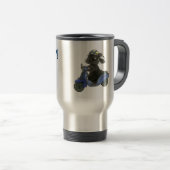 MUG DE VOYAGE ウサギのバイク マグカップ (Devant droit)