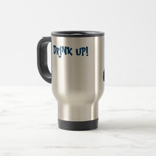 MUG DE VOYAGE ウサギのバイク マグカップ (Devant gauche)