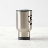 MUG DE VOYAGE 麻雀牌 西 シャーロゴのみ_黒-01 (Centre)