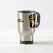 Mug De Voyage 101e division aéroportée - Militaire américain (Devant droit)