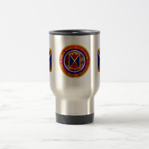 Mug De Voyage 10e Commandement aérien et de la défense antimissi