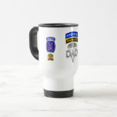 Mug De Voyage 10e Ranger aéroporté papa (Devant gauche)