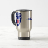 Mug De Voyage 11e division aéroportée "Arctic Angels" (Devant gauche)