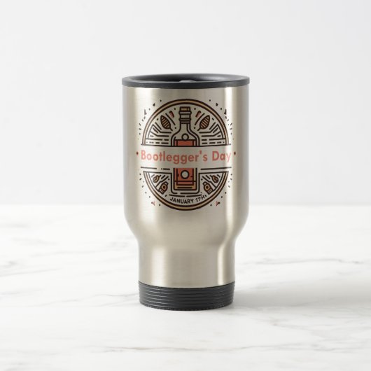 Mug De Voyage 17 janvier - Jour des Bootlegger (Centre)