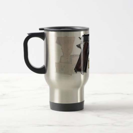Mug De Voyage 1911 brunissant M1911 le pistolet semi automatique (Gauche)