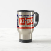 Mug De Voyage 1956 Vote Ike et Dick (Devant droit)