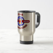 Mug De Voyage 199TH BRIGADE d'INFANTERIE "Le REDCATCHERS " (Devant droit)