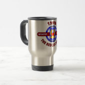 Mug De Voyage 199TH BRIGADE d'INFANTERIE "Le REDCATCHERS " (Devant gauche)