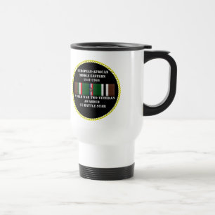 MUG DE VOYAGE 1 ÉTOILE DE BATAILLE / VÉTÉRAN DE LA SECONDE GU