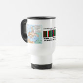 MUG DE VOYAGE 1 ÉTOILE DE BATAILLE / VÉTÉRAN DE LA SECONDE GUERR (Devant gauche)