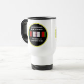 MUG DE VOYAGE 1 ÉTOILE DE CAMPAGNE AFGHANISTAN WAR VETERAN (Devant gauche)