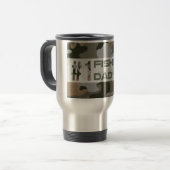 Mug De Voyage #1 Papa de pêche (Devant gauche)